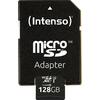 Κάρτα Μνήμης Intenso 128GB Micro SD - UHS-I - Professional